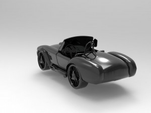 Shelby Cobra READY TO PRINT MODEL 3D Baskı Modeli