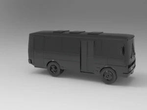 PAZ-3205 car - Bus READY TO PRINT MODEL 3D Print Model