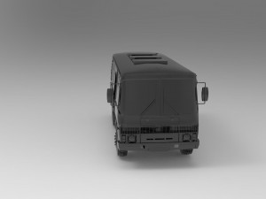 PAZ-3205 car - Bus READY TO PRINT MODEL Modèles 3D en vedette