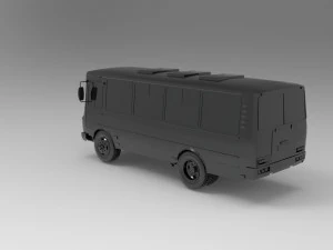PAZ-3205 car - Bus READY TO PRINT MODEL 3D Print Model