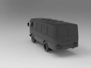 PAZ-3205 car - Bus READY TO PRINT MODEL 3D Print Model