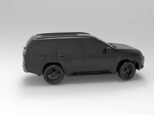 Mitsubishi Pajero Sport car READY TO PRINT MODEL 3D Print Model