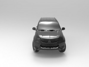 Mitsubishi Pajero Sport car READY TO PRINT MODEL 3D Print Model