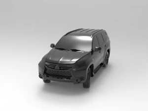 Mitsubishi Pajero Sport car READY TO PRINT MODEL 3D Print Model
