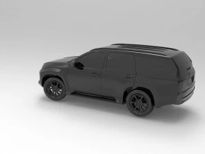 Mitsubishi Pajero Sport car READY TO PRINT MODEL 3D Print Model