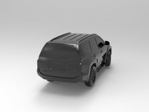Mitsubishi Pajero Sport car READY TO PRINT MODEL 3D Print Model