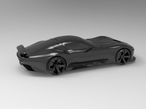 Mercedes Benz Vision Gran Turismo Concept car READY TO PRINT MODEL Modèles 3D en vedette