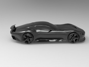 Mercedes Benz Vision Gran Turismo Concept car READY TO PRINT MODEL Modèles 3D en vedette
