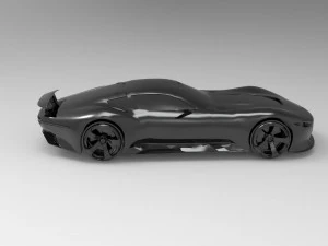 Mercedes Benz Vision Gran Turismo Concept car READY TO PRINT MODEL 3D Print Model