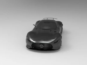 Mercedes Benz Vision Gran Turismo Concept car READY TO PRINT MODEL 3D Print Model