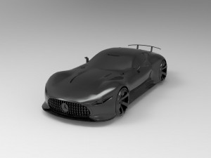 Mercedes Benz Vision Gran Turismo Concept car READY TO PRINT MODEL Modèles 3D en vedette