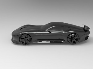 Mercedes Benz Vision Gran Turismo Concept car READY TO PRINT MODEL Modèles 3D en vedette