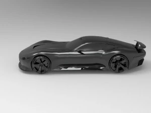 Mercedes Benz Vision Gran Turismo Concept car READY TO PRINT MODEL 3D Print Model