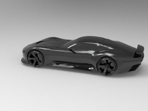Mercedes Benz Vision Gran Turismo Concept car READY TO PRINT MODEL Modèles 3D en vedette