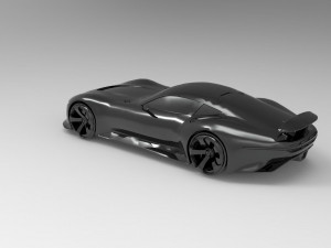 Mercedes Benz Vision Gran Turismo Concept car READY TO PRINT MODEL Modèles 3D en vedette