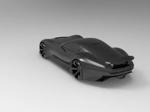 Mercedes Benz Vision Gran Turismo Concept car READY TO PRINT MODEL 3D Print Model