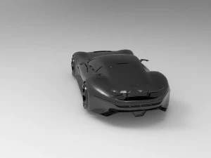 Mercedes Benz Vision Gran Turismo Concept car READY TO PRINT MODEL 3D Print Model