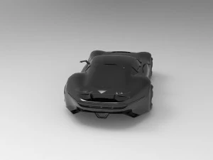 Mercedes Benz Vision Gran Turismo Concept car READY TO PRINT MODEL 3D Print Model