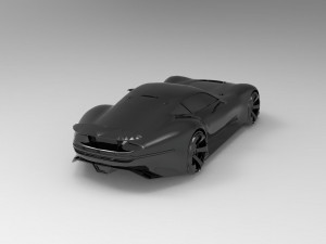Mercedes Benz Vision Gran Turismo Concept car READY TO PRINT MODEL Modèles 3D en vedette