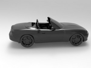 Mazda MX5 READY TO PRINT MODEL Modello di stampa 3D