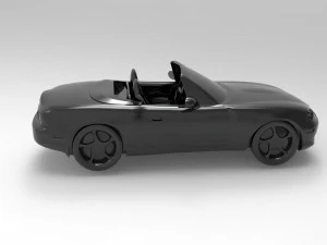 Mazda MX5 READY TO PRINT MODEL 3D Print Model