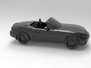 Mazda MX5 READY TO PRINT MODEL Modello di stampa 3D