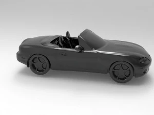 Mazda MX5 READY TO PRINT MODEL 3D Print Model