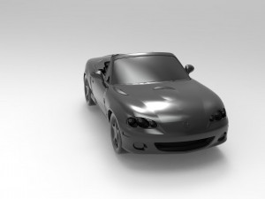 Mazda MX5 READY TO PRINT MODEL Modello di stampa 3D