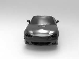 Mazda MX5 READY TO PRINT MODEL Modello di stampa 3D