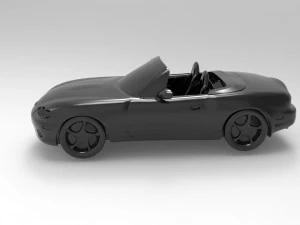 Mazda MX5 READY TO PRINT MODEL 3D Print Model