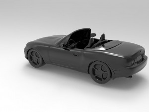 Mazda MX5 READY TO PRINT MODEL Modello di stampa 3D