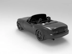 Mazda MX5 READY TO PRINT MODEL 3D Print Model