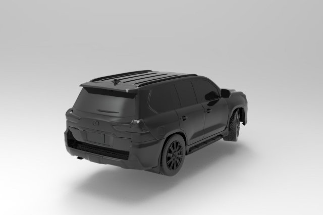 Lexus LX 570 car READY TO PRINT MODEL 3D Принт Модель .c4d .max .obj .3ds .fbx .stl .blend