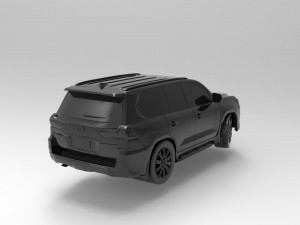 Lexus LX 570 car READY TO PRINT MODEL 3D-Druckmodell