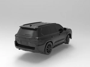 Lexus LX 570 car READY TO PRINT MODEL 3D Print Model