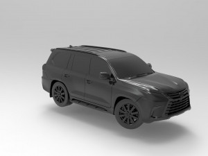 Lexus LX 570 car READY TO PRINT MODEL 3D Принт Модель