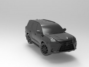 Lexus LX 570 car READY TO PRINT MODEL 3D Принт Модель