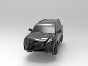 Lexus LX 570 car READY TO PRINT MODEL 3D Принт Модель