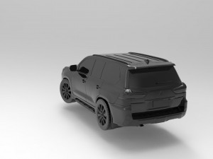 Lexus LX 570 car READY TO PRINT MODEL 3D Принт Модель