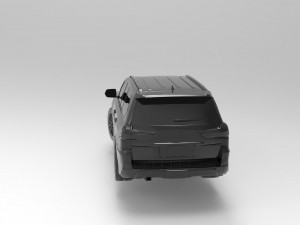 Lexus LX 570 car READY TO PRINT MODEL 3D Принт Модель