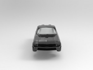 Mustang car READY TO PRINT MODEL Model do druku 3D