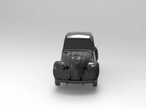 Citroen 3CV READY TO PRINT MODEL 3D Print Model