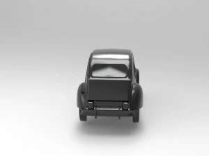 Citroen 3CV READY TO PRINT MODEL 3D Print Model