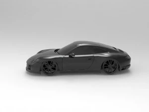Car Porsche - 991 Vossen READY TO PRINT MODEL 3D Print Model