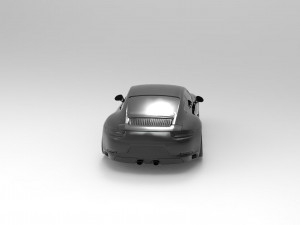 Car Porsche - 991 Vossen READY TO PRINT MODEL Modelo de impresión 3D