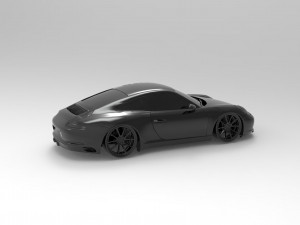 Car Porsche - 991 Vossen READY TO PRINT MODEL Modelo de impresión 3D