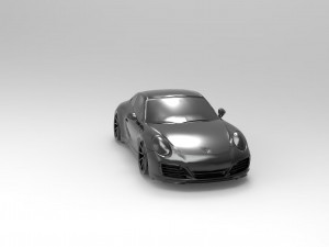 Car Porsche - 991 Vossen READY TO PRINT MODEL Modelo de impresión 3D