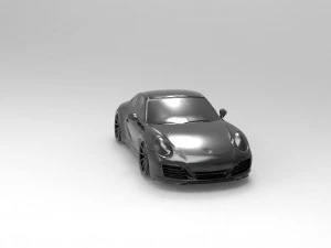 Car Porsche - 991 Vossen READY TO PRINT MODEL 3D Print Model