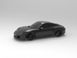 Car Porsche - 991 Vossen READY TO PRINT MODEL Modelo de impresión 3D