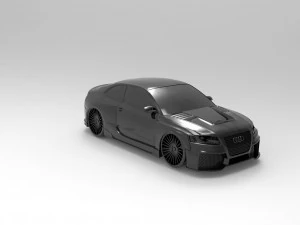 Audi RS5 READY TO PRINT MODEL 3D Print Model
